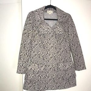 Vintage Capriel Grey Lightweight Pea-Coat